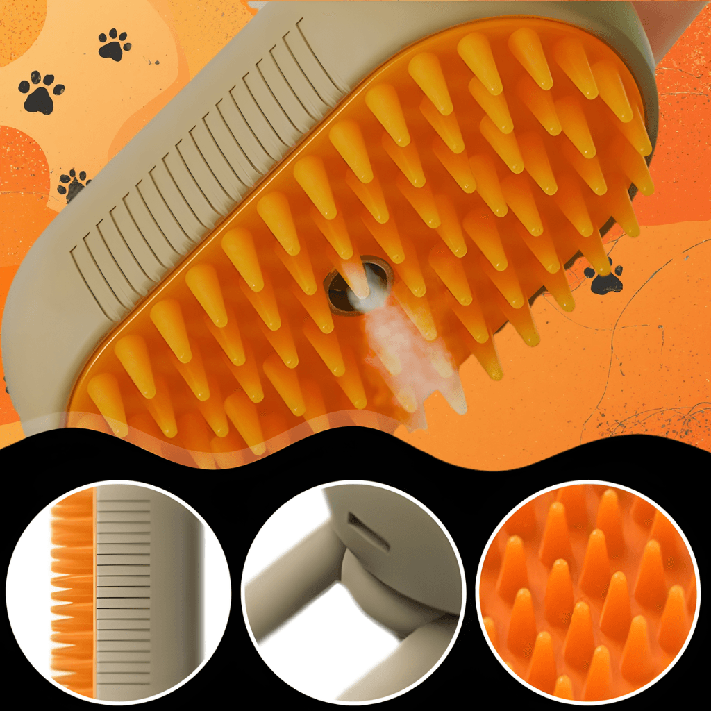 FutroSpa - Elektryczna Szczotka dla Pupila 3w1 z Parą