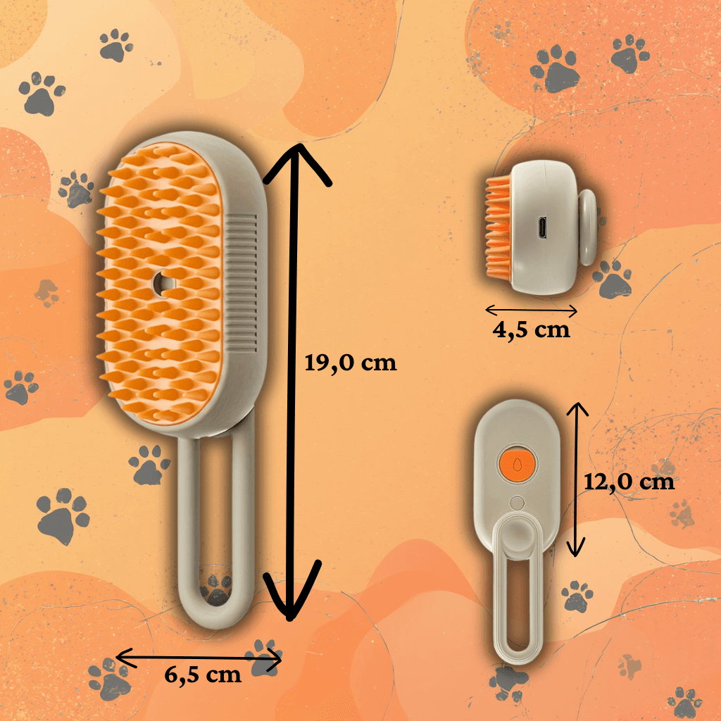 FutroSpa - Elektryczna Szczotka dla Pupila 3w1 z Parą