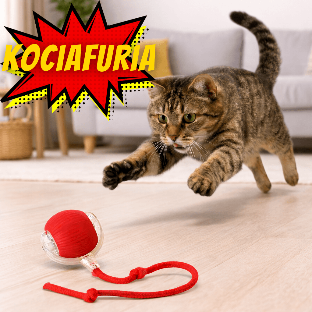 KociaFuria - Inteligentna Piłka dla Kota